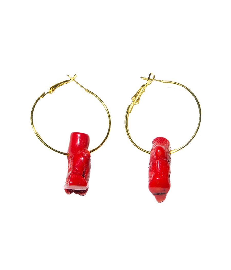 Pendientes Aro con Cuentas...