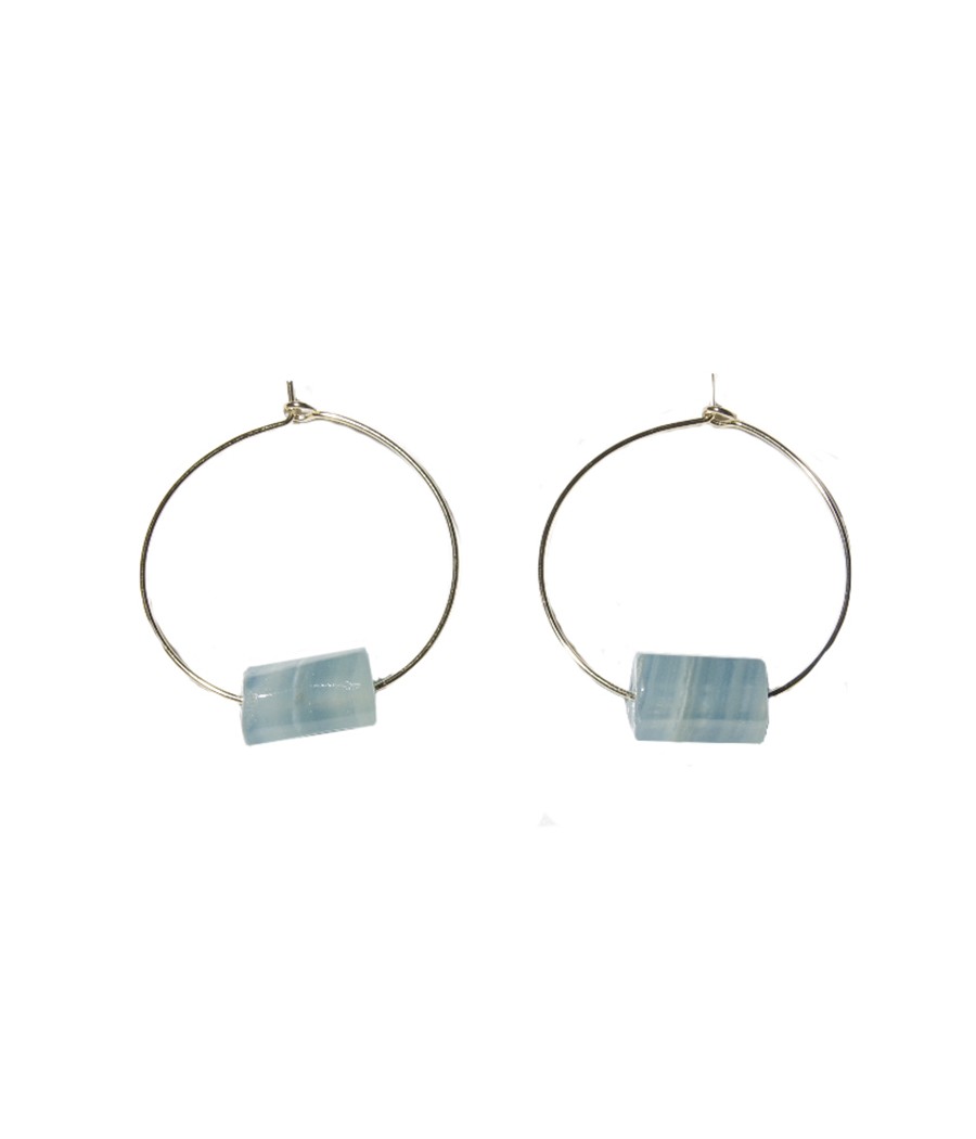 Pendientes Aro con Cuentas...