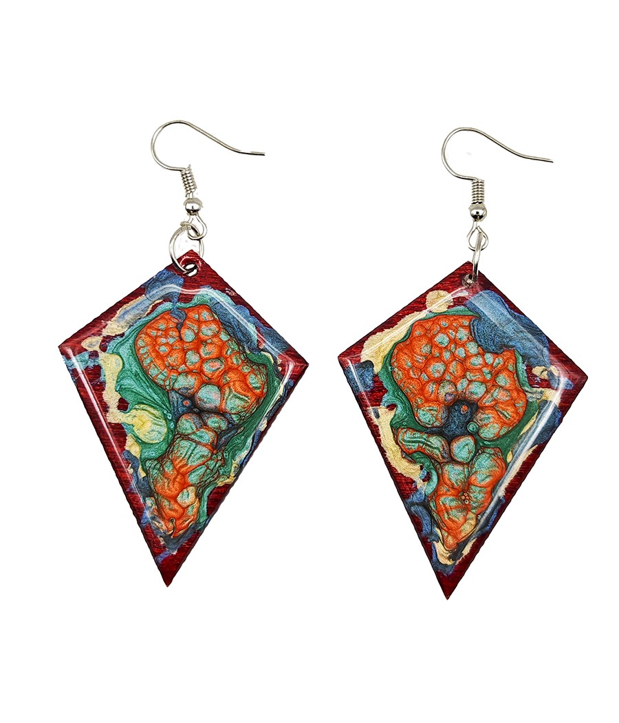 Pendientes SAVIA-Ciclamen